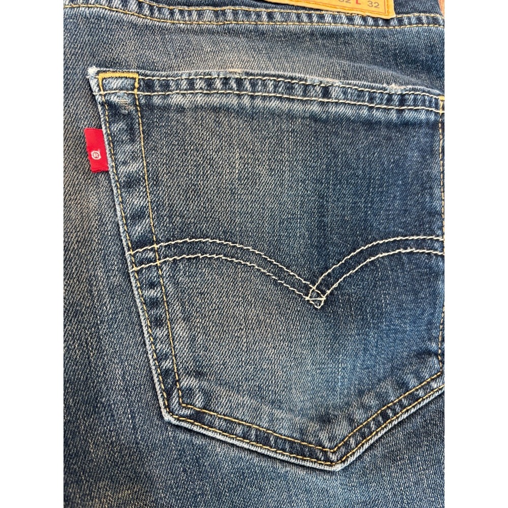 Levis 541 Athletic Taper Mens Jeans Blue Medium Wash Denim W32" L29.5" classic - Picture 10 of 16